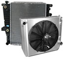 Cooling system, radiators, coolant